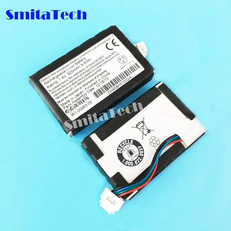 Gps навигатор литий ионная аккумуляторная батарея для Garmin 361 00063 00 7 4 V 920mAh 6 8 Wh
