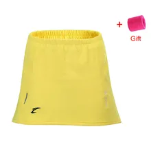 Теннисная юбка Спортивная юбка женская бадминтон одежда анти-светильник женские юбки