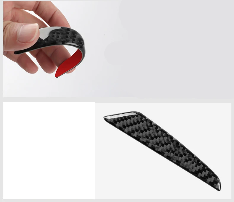 特斯拉车门碳纤防撞条7