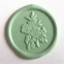 Розовый воск печать штамп Воск Печать комплект печатей персонализированная печать пользовательские штамп воск штамп