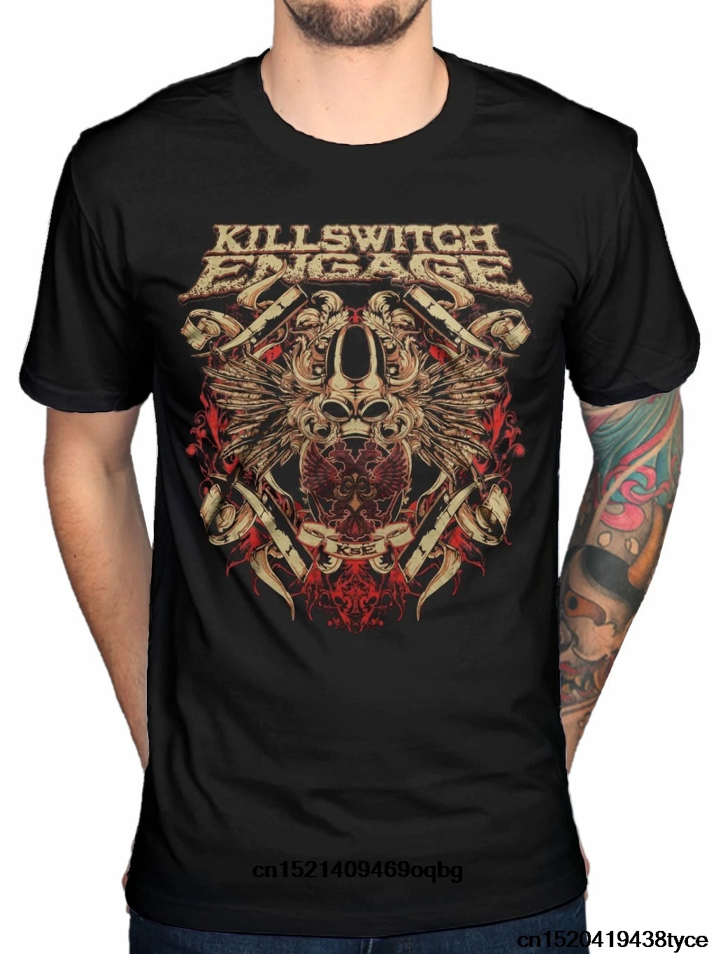 Модная футболка с принтом Killswitch Engage Bio War как день погибает живым или просто дышит