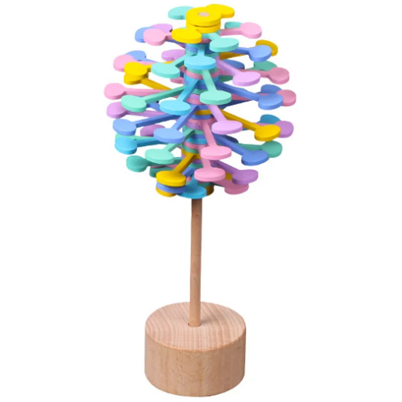 Волшебная палочка декомпрессионная игрушка вращающийся леденец креативный арт-деко для офиса снятие стресса мальчик девочка