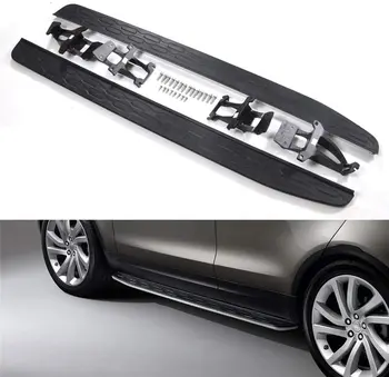 

2 Pcs Fixed Door Side Step Running Board Nerf Bar Side Protector Bar Fits for Land Rover- Discovery 5 L462 2017 2018 2019 2020
