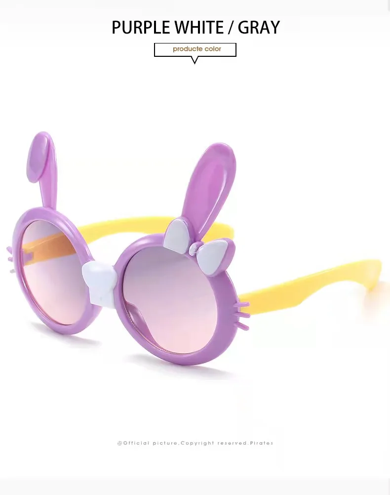 big sunglasses New cute rabbit sunglasses cartoon boy glasses fashion style sunglasses girls glasses big sunglasses