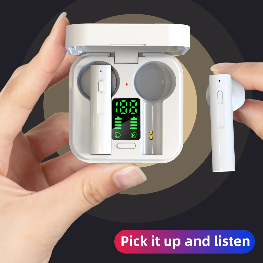 TWS Bluetooth 5 0 Earphones Charging Box Wireless Headphone 9D Stereo Sports Running Earbuds Headsets For Android Xiaomi Phones