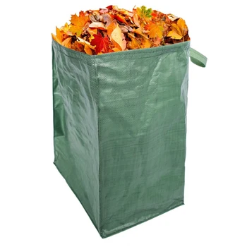 

Outdoor Garbage Storage Bag High capacity Garden Leaf Garbage Bag Yard Waste Bag Reusable