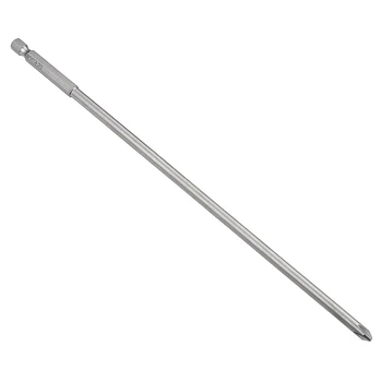 

uxcell 1/4-Inch Hex Shank 250mm Length Phillips 5.5PH2 Magnetic Screw Driver S2 Screwdriver Bits