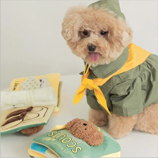 2021INS! Korea Pet Sniffing Mat Book Washable Dog Cat Smell Training Pad Consume Energy Puzzle Pet Toys Dog Release Stress Train 2
