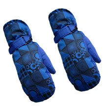 Зимние теплые лыжные перчатки для взрослых, спортивные, водонепроницаемые, ветрозащитные, Нескользящие, зимние варежки, удлиненные, наручные, для катания на лыжах, спортивные перчатки, Прямая поставка 1018