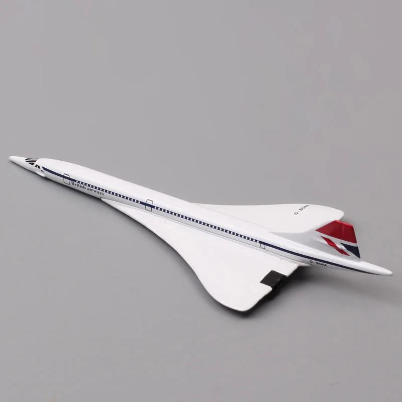 1/450 масштаб корги British airways Aerospatiale BAC Concorde G BOAA самолет сверхзвуковой самолет ремесло литые игрушечные модели транспортных средств