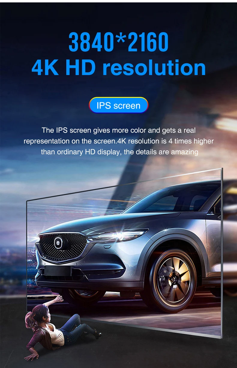 Новинка 15,6 дюймов 4K портативный компьютерный монитор PC TYPE-C HDMI PS4 Xbo x360 1080P ips FHD светодиодный USB-C монитор дисплей для Raspberry Pi
