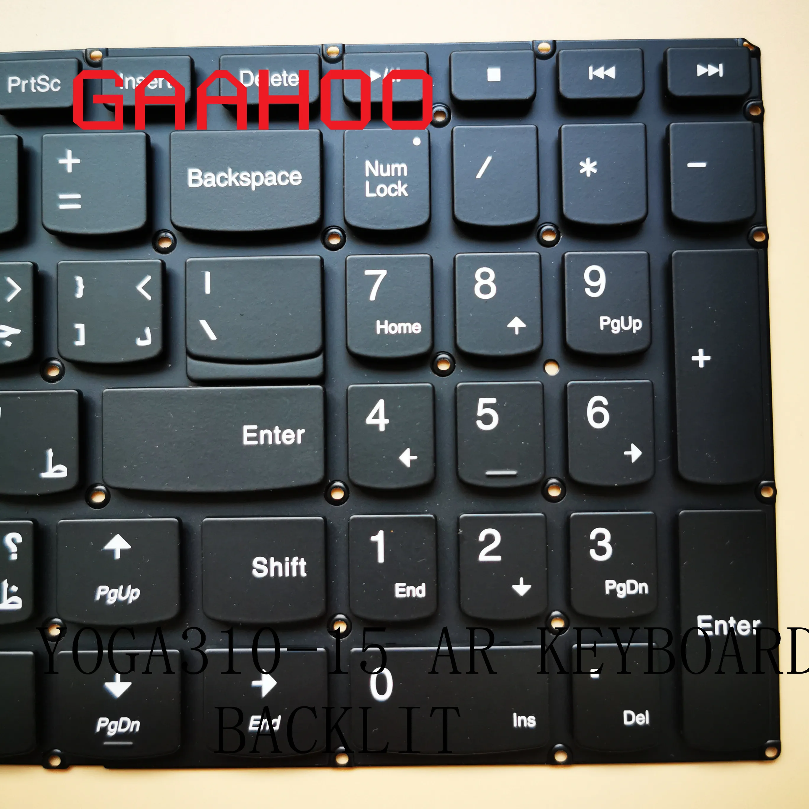 ARABIC клавиатура с подсветкой для lenovo IdeaPad 310-15 310-15ABR 310-15IAP 310-15ISK 310-15IKB V310-15ISK клавиатура черный