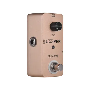 

Mini Guitar Loop Looper Pedal Max. 5 Minutes Recording Time Unlimited Overdubs Full Metal Shell