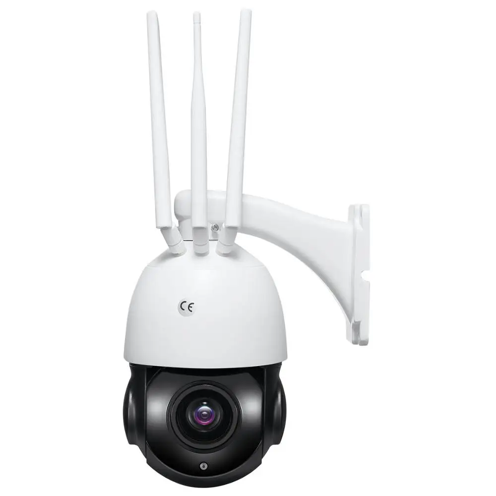 C/ámara de Seguridad IP Visi/ón Nocturna IR 35M Resistente a la Intemperie IP66 Detecci/ón de Movimiento C/ámara IP 5E PoE Zoom /óptico 4X Compatible con Onvif H.265//H.264