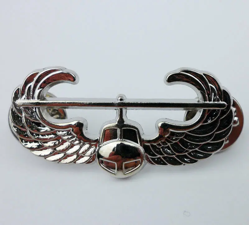 tomwang2012. Metal US Army The Air Assault Wings Pin Badge butterfly-buckle-0106