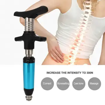 

6 Levels Mechanic Adjustable Manual Chiropractic Spine Back Massage Instrument Therapy Body Massager 50/100/150/200/250/300N