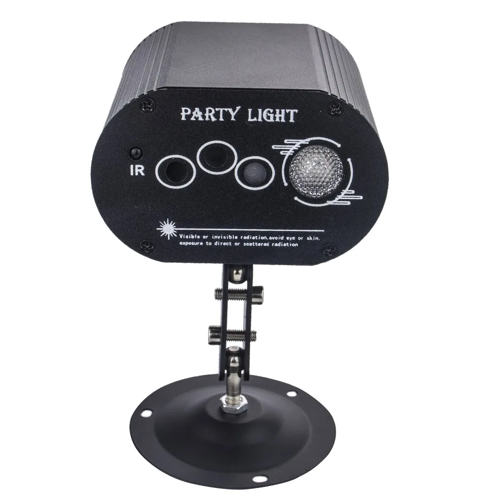 Дискотека Лазерное освещение rgb проектор вечерние сценические огни с 48 узорами DJ Club Bar стробоскопы на Рождество Свадьба День рождения
