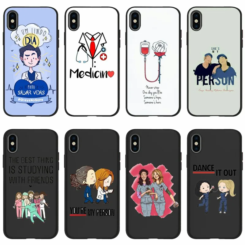Силиконовый чехол Greys Anatomy You are my person для iPhone 11 XR XS Max 7 8 6 6S Plus 5 задняя крышка Pro |