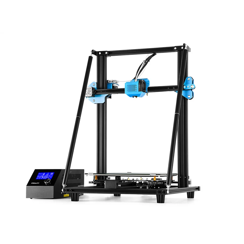 CREALITY 3D Upgrade CR-10 V2 размер принтера 300*300*400 мм, BL сенсорная Бесшумная материнская плата печать с блоком питания Mean well - Цвет: CR-10 V2