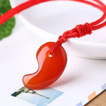 

New natural opal moonstone 35*20mm magatama pendant women fashion diy jewelry