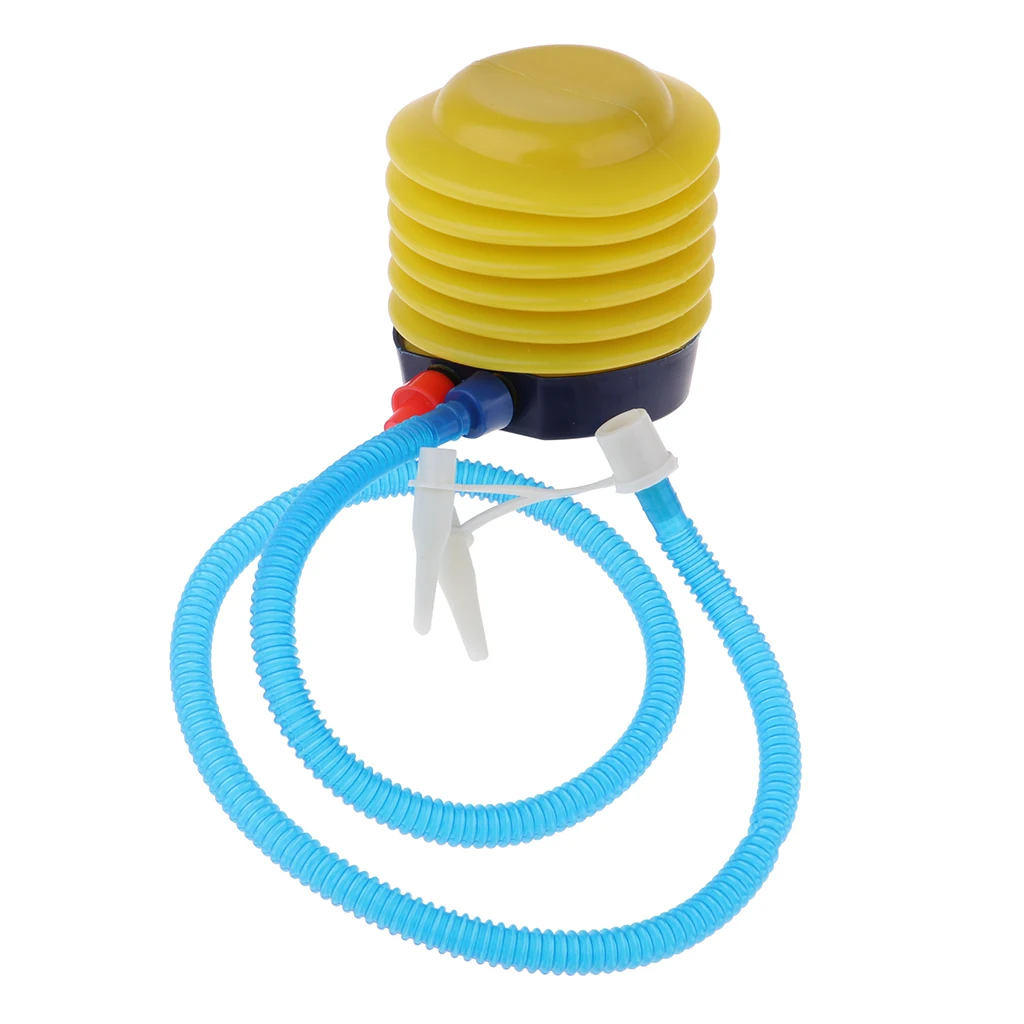 Foot Air Pump Inflator for Swimming Ring Inflatable Float Boat or Balloon Airbeds Portable