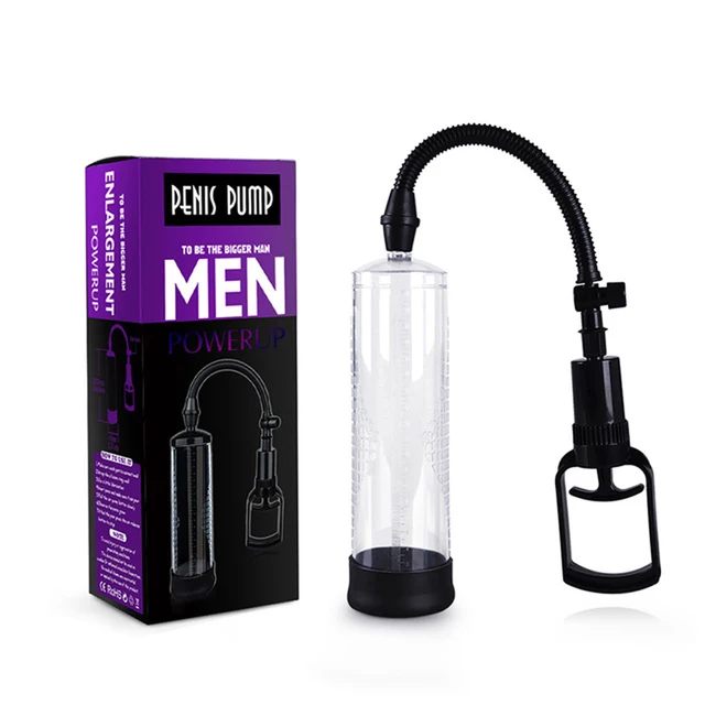 Enlarge Penis Pump Sex Toys for Men Penis Bigger Growth Pumps Penis Extender Enhancer No Vibrator Pump Male Masturbator 1
