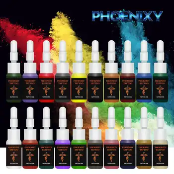 

5ML Permanent Natural Plant Tattoo Pigment Permanent Makeup Tattoos Ink Pigment For Body Art Paint Tattoo Color Inks Set