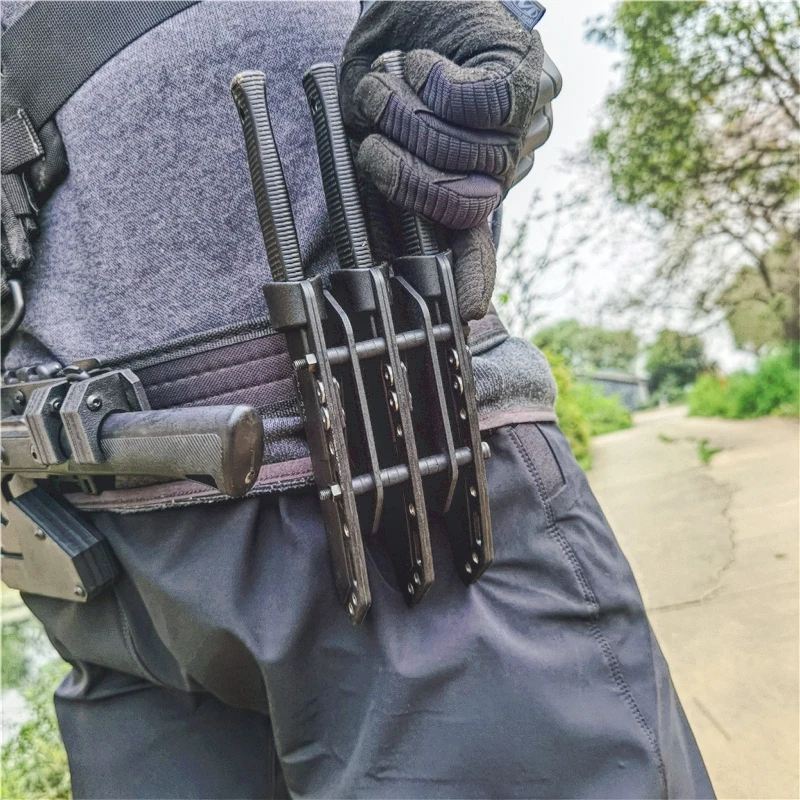 Special Design Outdoor Survival Straight Knife Hunting Camping Tactical Three piece Knife With Molle Clips
