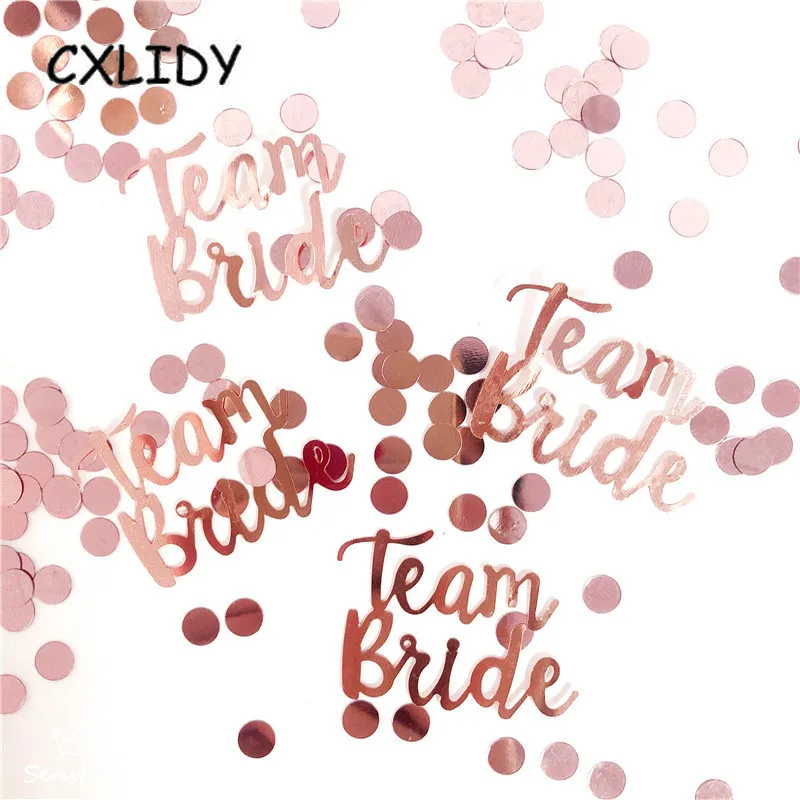 Golden Team Bride Photo Props Hen Party Glasses Bride Headband Bride to Be Badges Bachelor Party Decoration Balloons Sash (76)