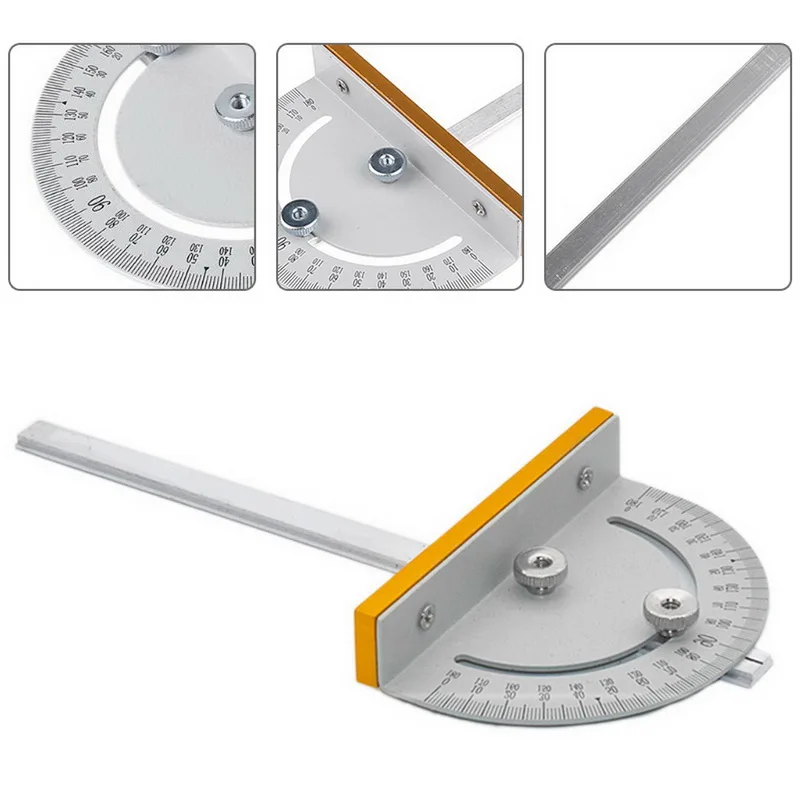 

Mini Angle Ruler Table Saw Circular Saw Table T style Groove Angle Ruler T Style Angle Measuring Tool DIY Woodworking Machines
