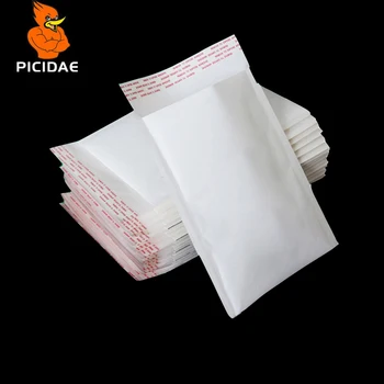 

white bubble envelope packaging bags Kraft Paper wholesale protection lipgloss package book courier Electronic Poly Mail