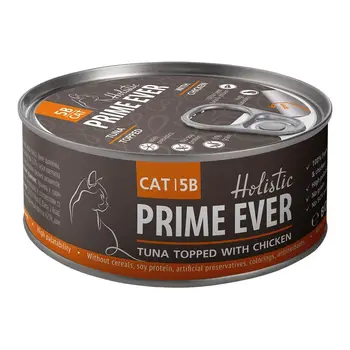 

Prime ever 5B tuna with chicken in jelly 0,08 kg * 12 PCs