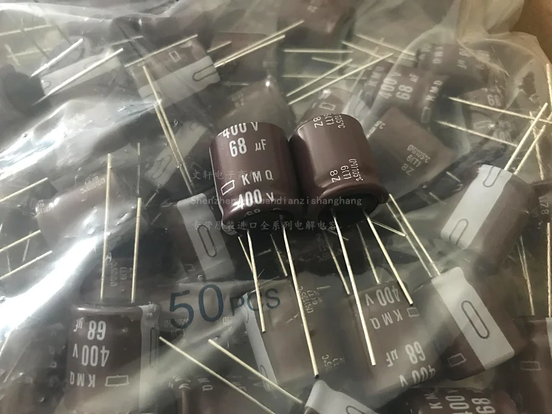 5 шт. японский NIPPON 400v68uf электролитический конденсатор с алюминиевой крышкой, 68 мкФ 400V Kmq HF 18x20