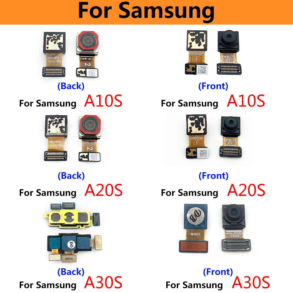 Сменный гибкий кабель для модуля передней камеры и основной задней Samsung A10S A20S A30S