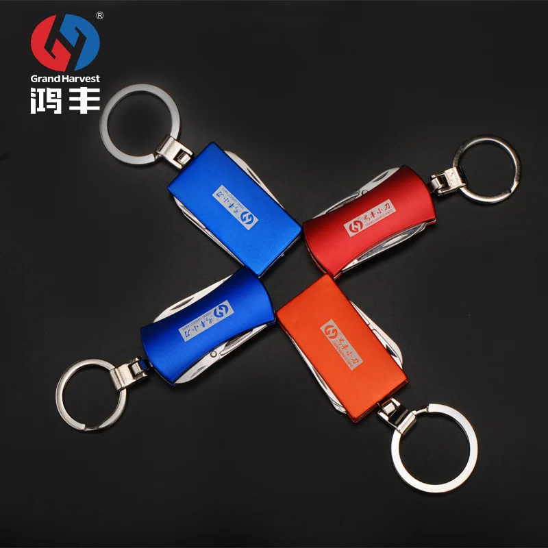 

Hilltop Limited Time Promotion Stainless Steel Multi-functional Knife Creative Gifts Practical Activity Gift Swiss Army Knife