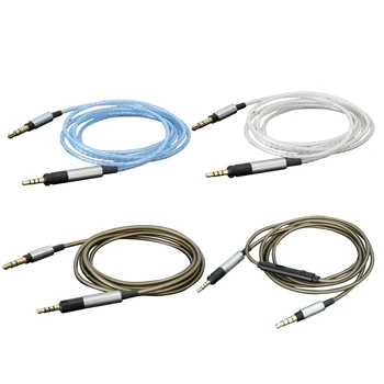 

Upgrade Silver Plated Cable For Sennheiser- HD598 Cs SE SR HD599 HD569 579 HD595 HD598 HD558 HD518 headphones