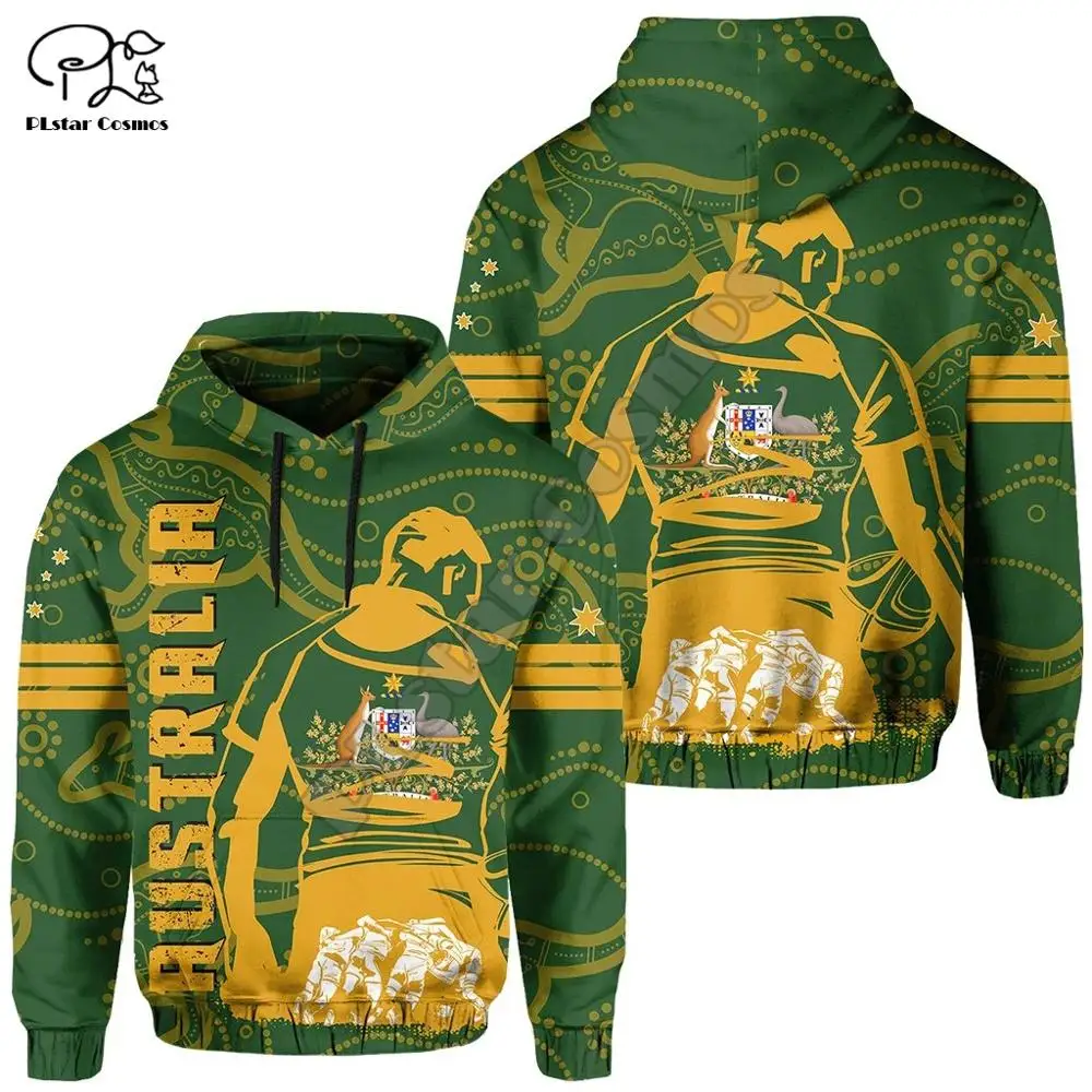 Новинка 2020 модный Забавный спортивный костюм в стиле ретро с австралийским