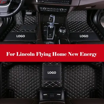 

Custom car floor mats 3D car-styling heavy duty all weather protection car accessorie carpet For Lincoln Flying Home New Energy