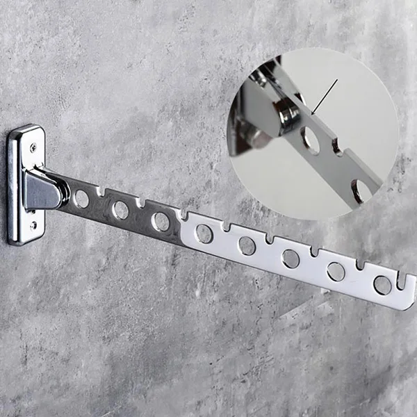 

Newest 6/8/10 Holes Closet Bar Clothes Hanger Hook Multifunction Space Saving Organizer