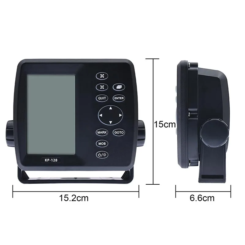 New ONWA KP-128 4.3in LCD Marine Satellite Navigator GPS/SBAS Navigation System DC12V-24V with GPS Antenna