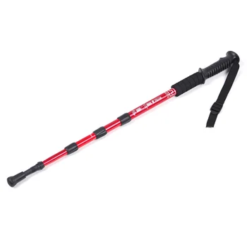 

Outdoor Hiking Walking Stick Supports Hikers Trekking Pole Alpenstock Folding