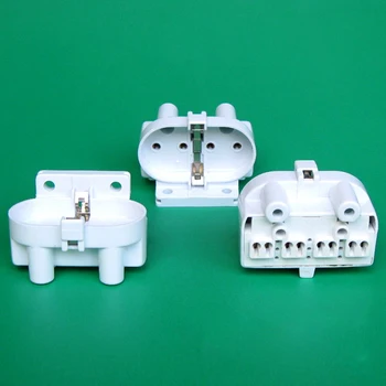 

Connector Home Light Holder Easy Install Lamp Base 2G11 Tube 250 V Heat Resistant 2 A White Professional Socket Adapter Durable