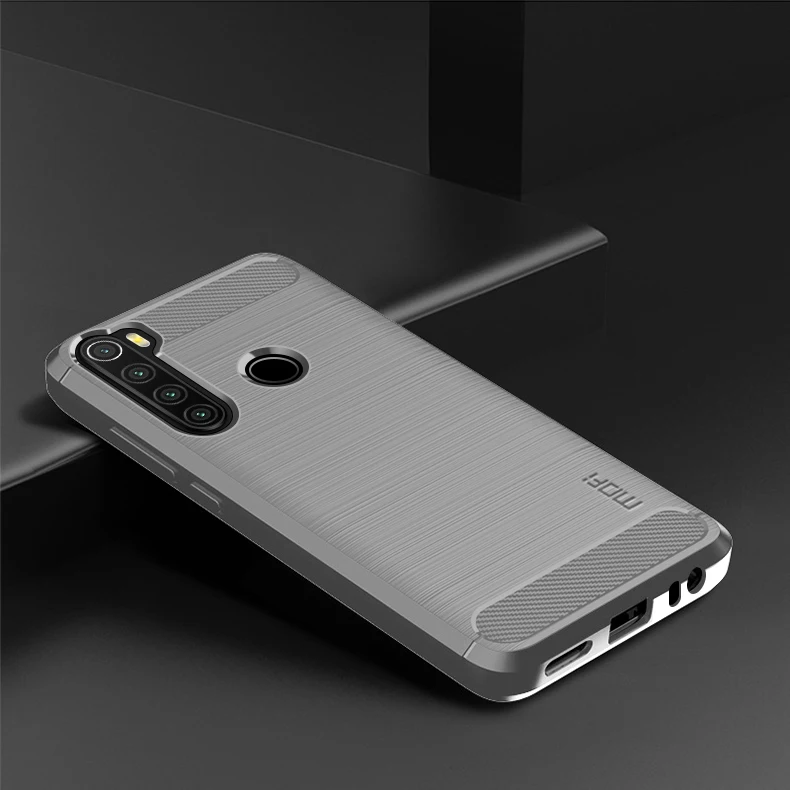 Для Xiaomi Redmi Note 8 MOFI Мягкий ТПУ чехол из углеродного волокна чехол для Xiaomi Redmi Note 8 чехол для телефона
