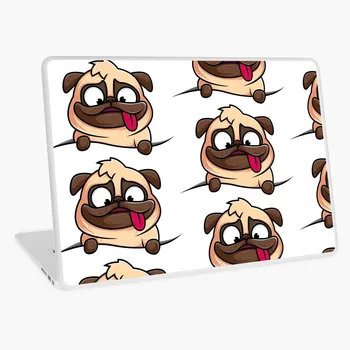 

PUG DOG ANIMAL laptop skin 13.3 15 15.6 17 17.3 Universal Laptop Skin Cover Sticker Decal For HP Acer Dell ASUS Sony