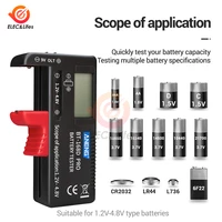 AA AAA Battery Tester BT168 PRO Portable Universal Digital Battery Tester Button Color-coded Scales Indicate Battery Checker 1