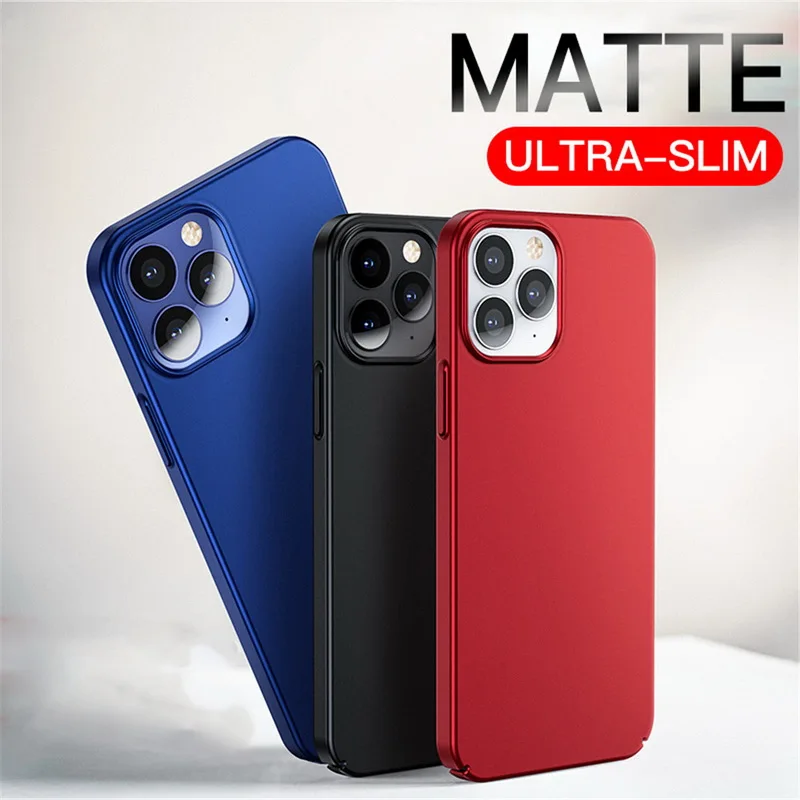 magsafe battery For iPhone 13 Case Ultra Slim Hard PC Plastic Matte Phone Cover Cases For iPhone 11 12 13 Pro Max Mini XS XR X 7 8 Plus SE 2020 apple magsafe charger