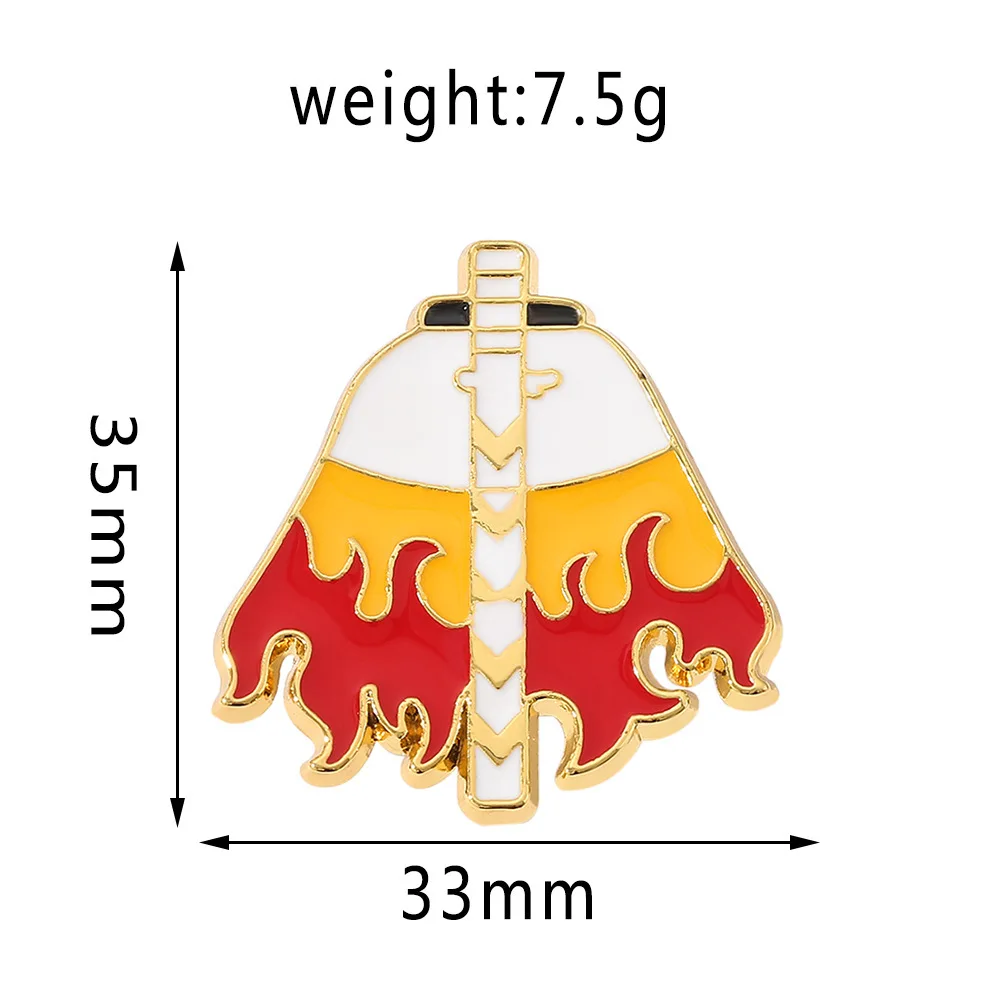 Elegant Heart-Shaped Medical Brooch Pin - Perfect