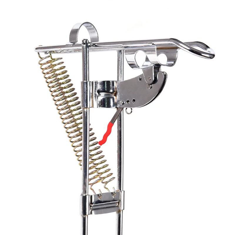 

Automatic Lifting Bracket With Double Spring For Outdoor Fishing High Safety Performance Tool