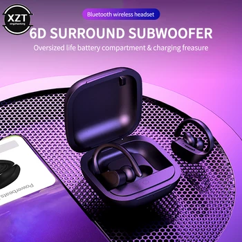 

TWS 5.0 Bluetooth Earphones Noise Reduction Waterproof Headphones Stereo Sports Earbuds Dual Mic Charging Box Wireless Headsets