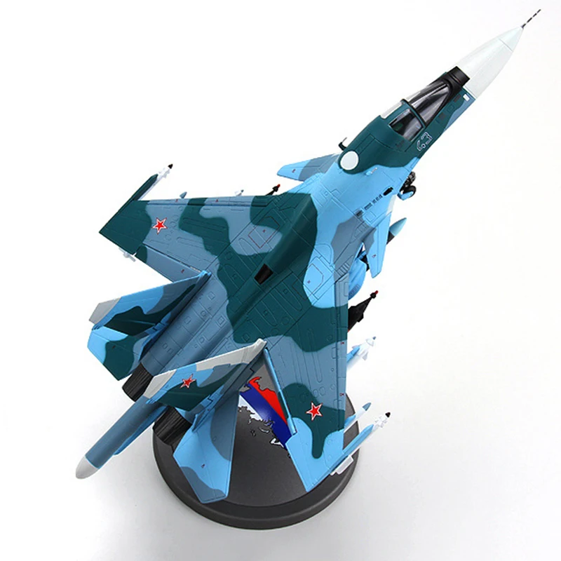 Для коллекции 1: 72 Sukhoi Su 34 модель самолета Platypus бомбер статический su34 литой под